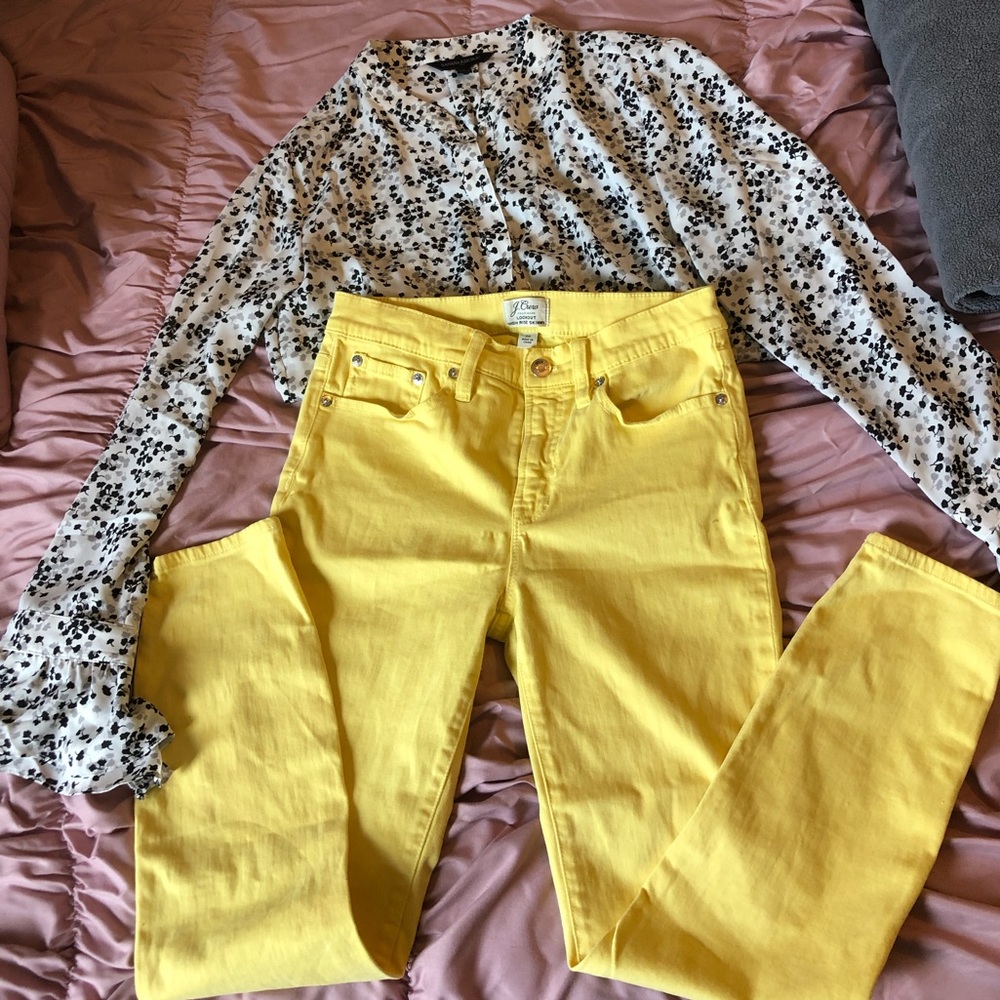 Banana republic and J crew outfit